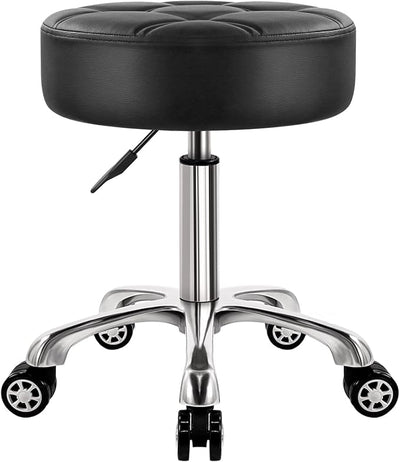 1 Heavy Duty Rolling Stool with Wheels Hydraulic Lift
