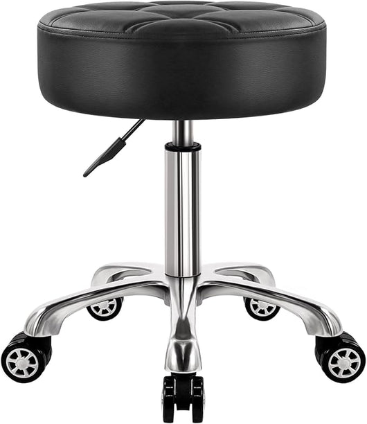 1 Heavy Duty Rolling Stool with Wheels Hydraulic Lift
