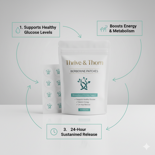 Thrive & Thorn Berberine Patches