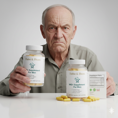 Thrive & Thorn NAD+ Supplement for Men